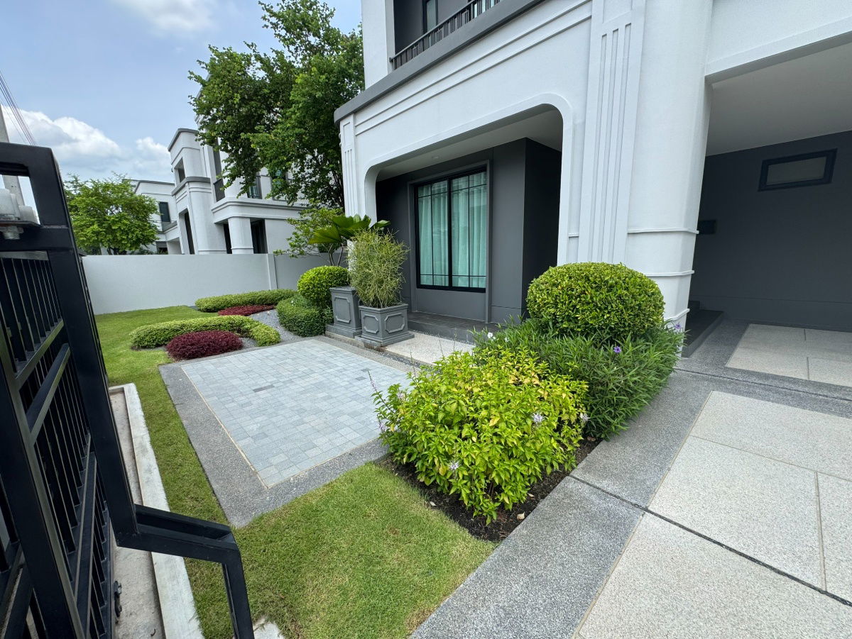 รูป บ้านพร้อมอยู่ โครงการหรูจากแสนสิริ เศรษฐสิริ วงแหวน–จตุโชติ หลังใหญ่ ราคาดี - รูปที่ 2/15