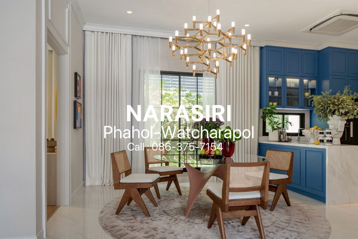 รูป ✨ ขายบ้านตัวอย่างแต่งครบ Manoir 3 พร้อมเข้าอยู่ – นาราสิริ พหลฯ–วัชรพล ตกแต่งด้วยเฟอร์นิเจอร์นำเข้าระดับโลก สวยทุกมุม พร้อมอยู่ทันที!!! - รูปที่ 10/19