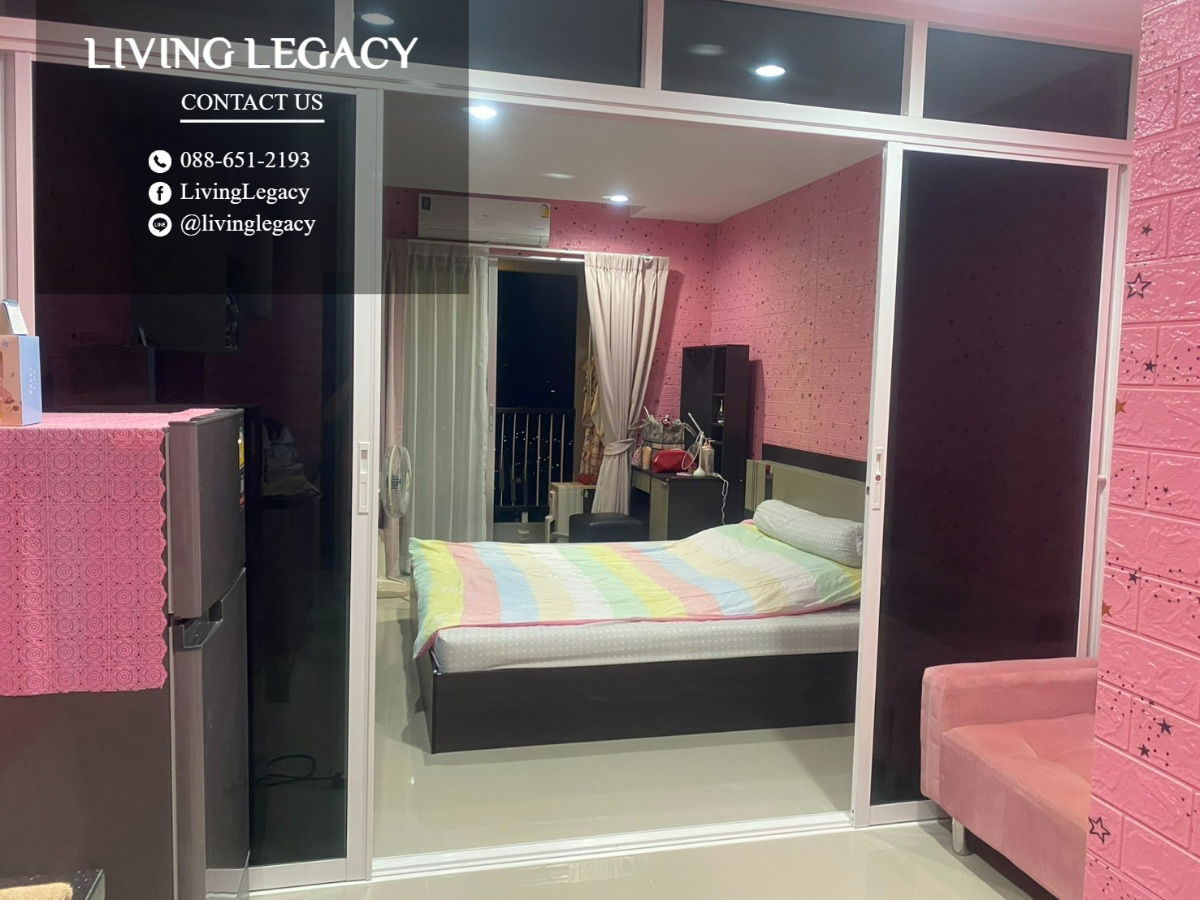 รูป SR21CK ให้เช่าคอนโด Asakan Place Srinakarindra 29 ตร.ม. ชั้น 32 line id : @livinglegacy - รูปที่ 2/11