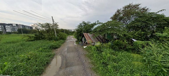 รูป ขายที่ดินถนนติวานนท์ บางพูด เข้าซอย เนื้อที่ 217 ตรว อ.ปากเกร็ด จ.นนทบุรี  ใกล้คลองบางพัง อู่ช่างจอนห์ ตู้ซิ่ง  J&T สาขาบางพูด ใกลซอยงบประมาณซอย6  - รูปที่ 4/9