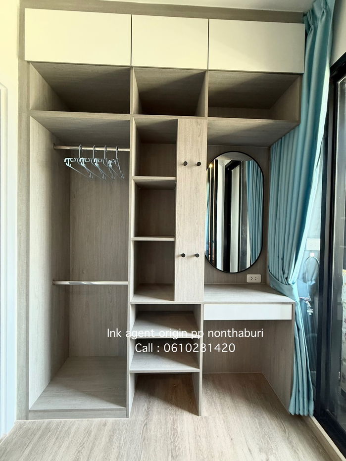 picture (For rent) new room❗️❗️ Condo Origin plug&play nonthaburi - 7/10
