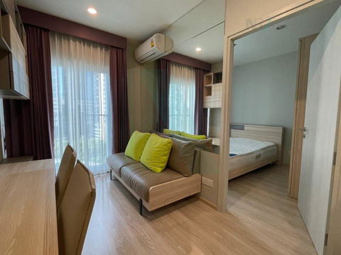 For Rent Condo NOBLE REVOLVE RATCHADA Building 1, Floor 8,1 bed room, Room size 26.00 sqm