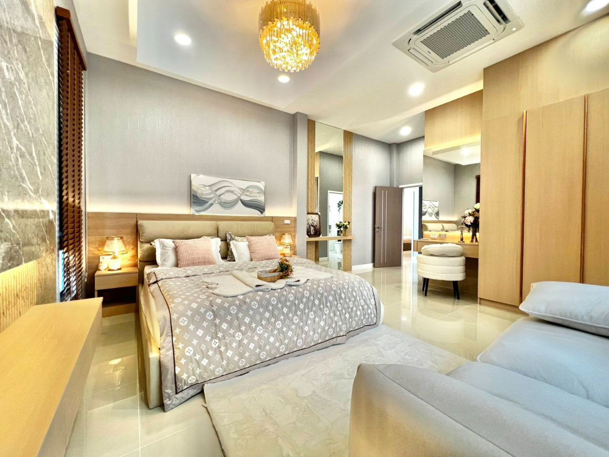 รูป บ้านใหม่พูลวิลล่าสไตล์โมเดิร์นลักซ์ชูรี   รับเงื่อนไขผ่อนตรง  - รูปที่ 29/44