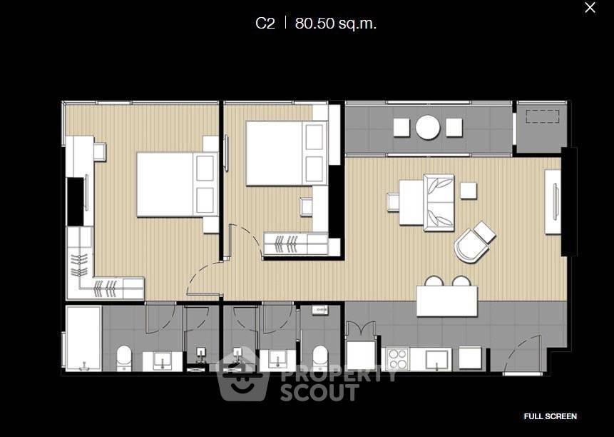 picture 2-BR Condo at Ideo Mobi Sukhumvit 66 near BTS Udom Suk (ID 2237007) - 12/14