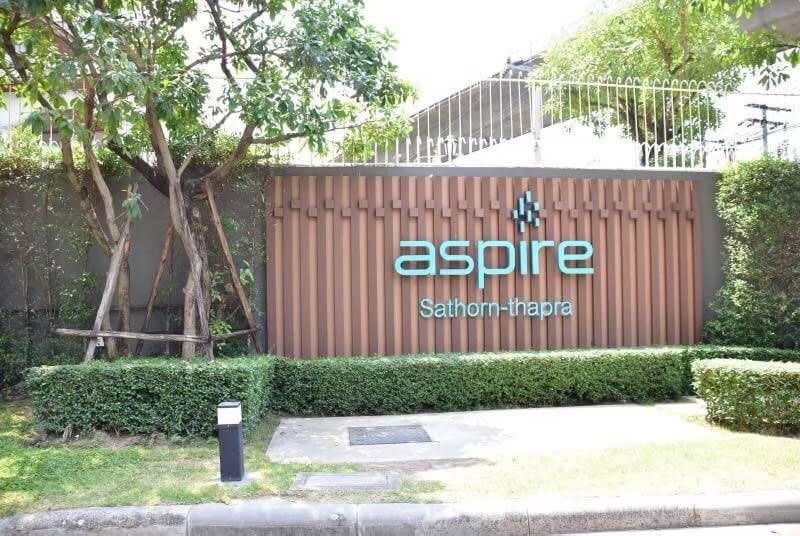 รูป เช่า รหัส PR064 คอนโด Aspire สาทร-ท่าพระ - รูปที่ 10/10