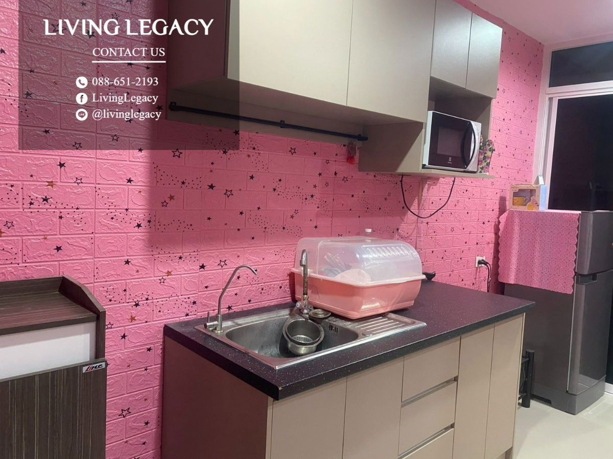 รูป SR21CK ให้เช่าคอนโด Asakan Place Srinakarindra 29 ตร.ม. ชั้น 32 line id : @livinglegacy - รูปที่ 3/11