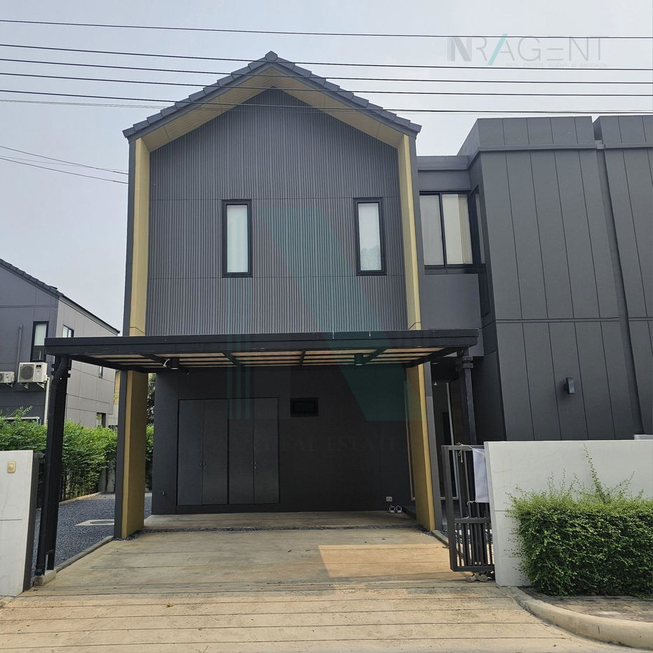 รูป 🚩 ขายบ้านแฝด โครงการ โนเบิล เกเบิล วัชรพล 2 ชั้น 3 ห้องนอน 3 ห้องน้ำ - รูปที่ 3/8