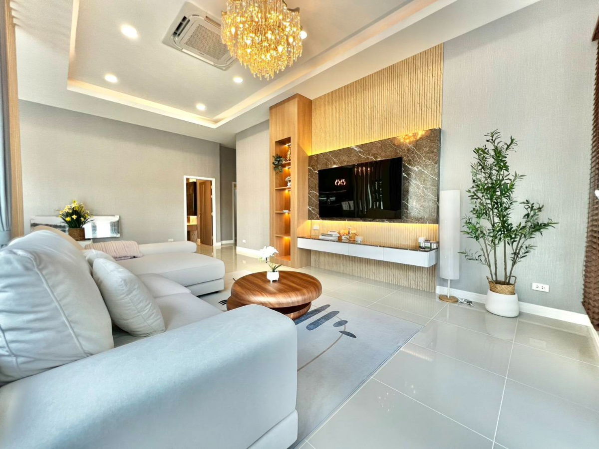 รูป บ้านใหม่พูลวิลล่าสไตล์โมเดิร์นลักซ์ชูรี   รับเงื่อนไขผ่อนตรง  - รูปที่ 41/44