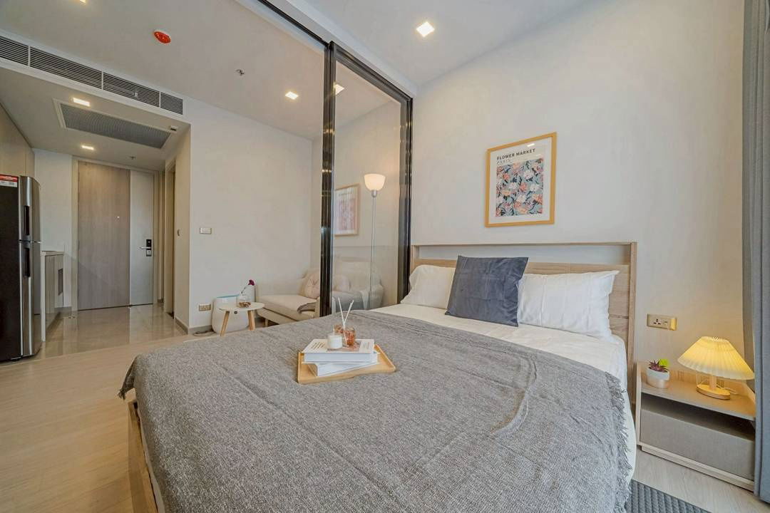 picture Condo for Rent at One9Five Asoke-Rama 9 | 26th Floor | Fully Furnished | Near MRT Rama 9 ✦ WeChat: home849 - 4/11