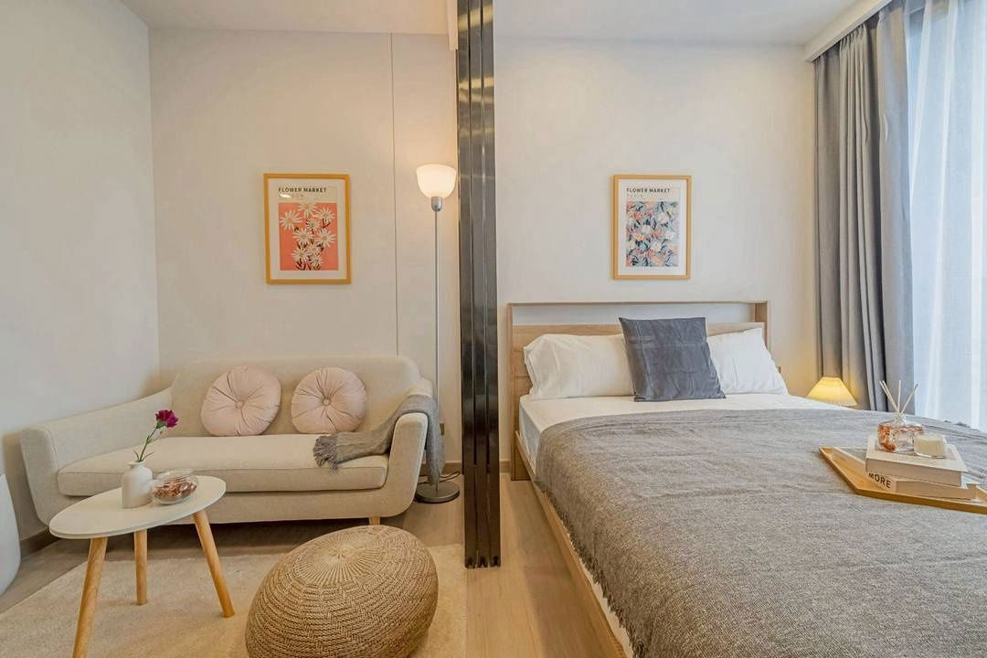 picture Condo for Rent at One9Five Asoke-Rama 9 | 26th Floor | Fully Furnished | Near MRT Rama 9 ✦ WeChat: home849 - 2/11