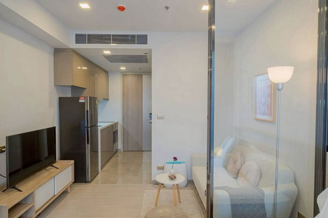 picture Condo for Rent at One9Five Asoke-Rama 9 | 26th Floor | Fully Furnished | Near MRT Rama 9 ✦ WeChat: home849 - 3/11