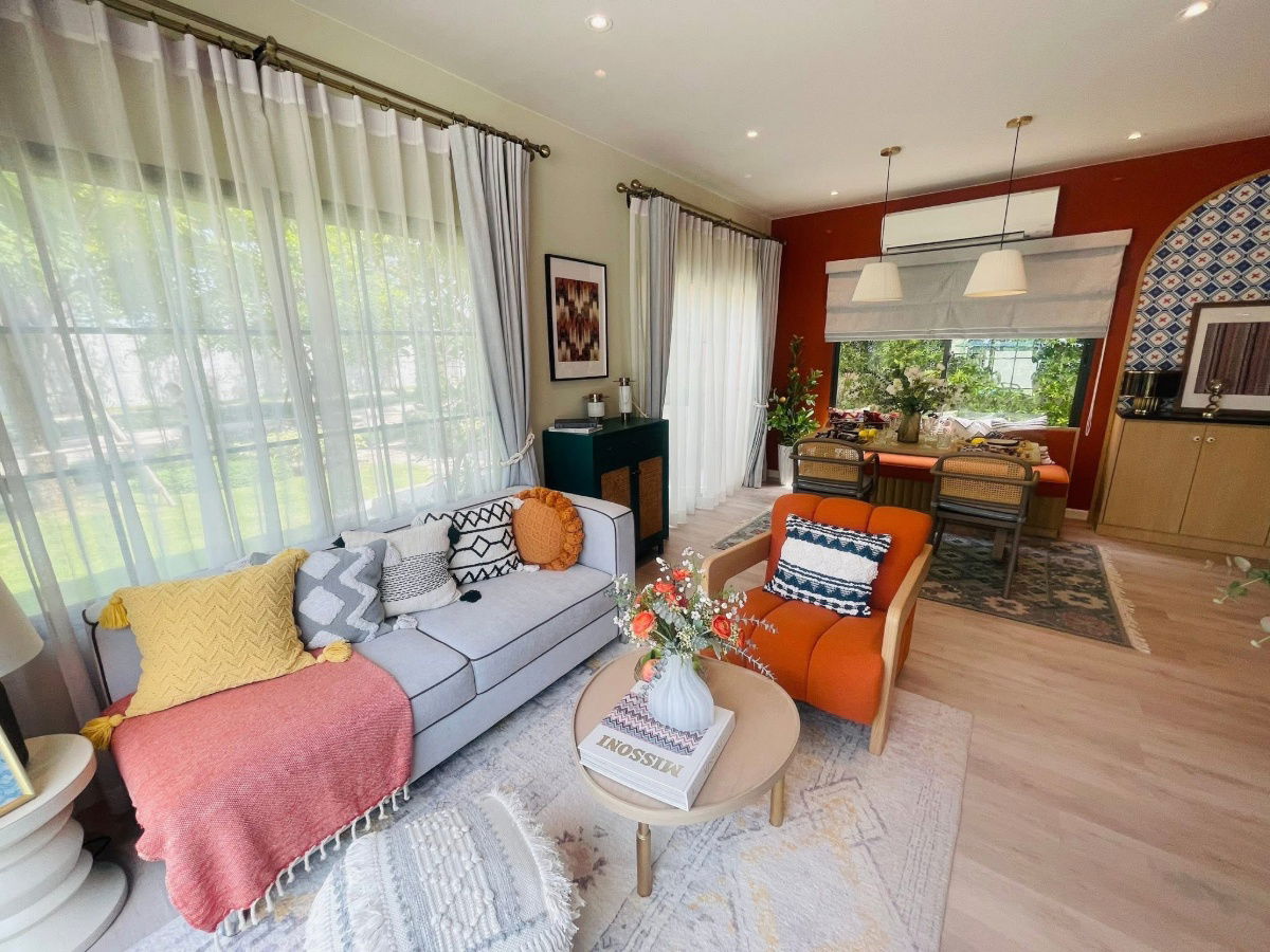 รูป 🏡  ขายบ้านตัวอย่างตกแต่งครบ พร้อมเฟอร์นิเจอร์! อณาสิริ พระราม 2 | แปลงสวยใกล้คลับเฮาส์ บ้านเลขที่ 1199/3 ราคาพิเศษสุด 🏡  - รูปที่ 2/11