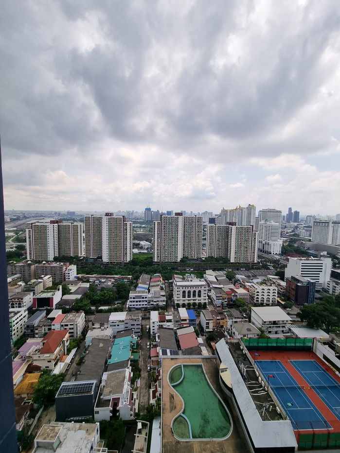 picture Muji-Style Condo for Rent at One9Five Rama 9 ✨  High Floor | Unblocked View | Premium Oak Furniture | Contact B: 095-169-9356 (LINE @bkk849) - 22/22