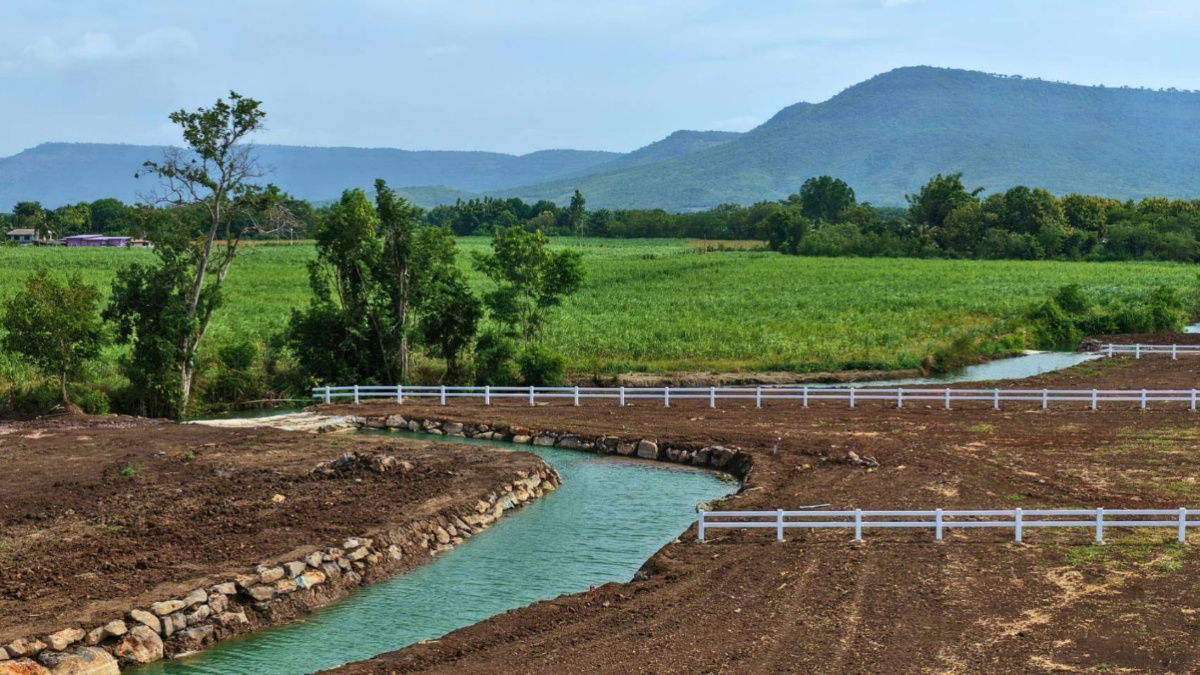 รูป ขายที่ริมน้ำ วิวเขา วังไทร คลองม่วง ปากช่อง ที่ติดน้ำ ใกล้ภูเขา วิวเขาล้อมรอบ วิวเขายายเที่ยง นครราชสีมา น้ำไฟพร้อม ใกล้ my ozone 0879074045 - รูปที่ 4/4