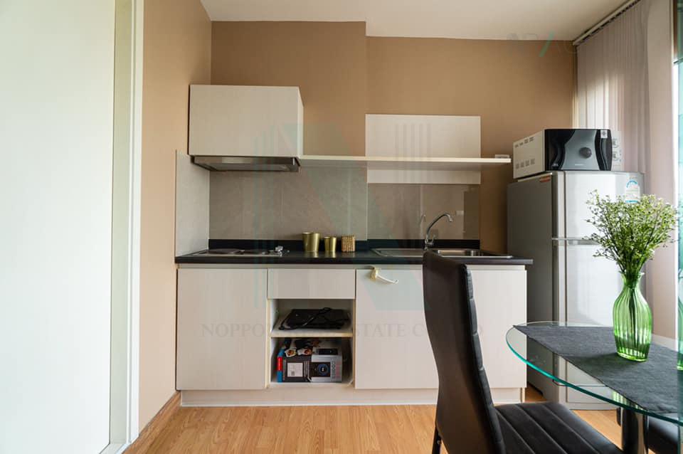 picture For rent Aspire Rama 4 1 bedroom 16th floor Building A near BTS Ekkamai. - 7/8
