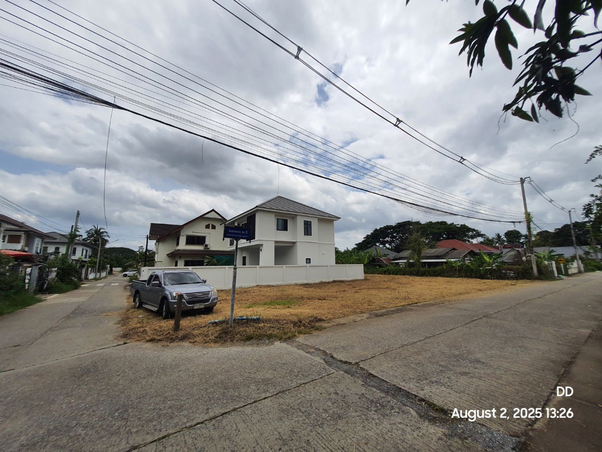 รูป DD-0316AB ขายที่ดินเปล่า 64.5ตร.วา แปลงหัวมุม และ 71ตร.วา แปลงใน โซนสันทรายหลวง - รูปที่ 4/7