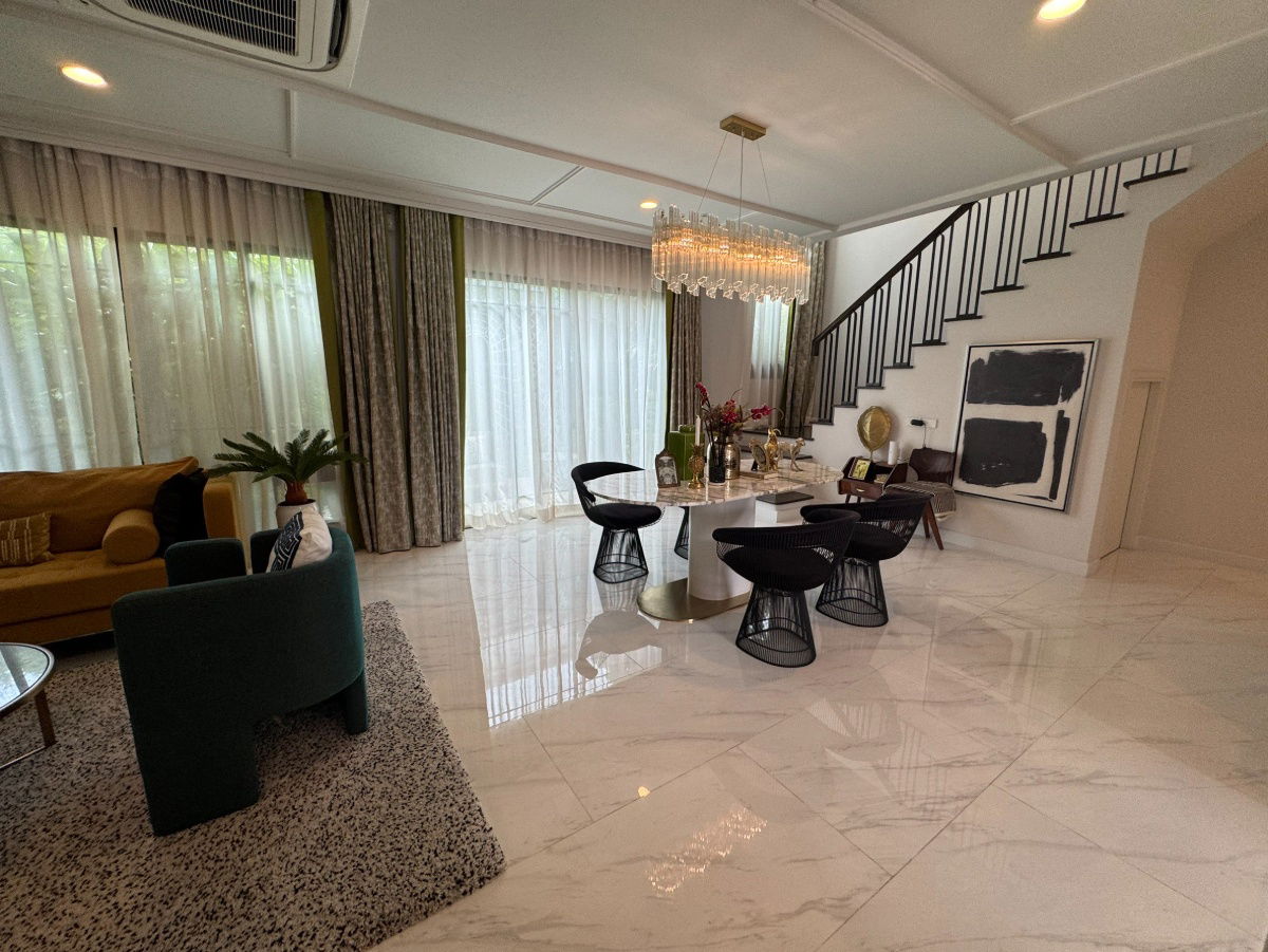รูป บ้านพร้อมอยู่ โครงการหรูจากแสนสิริ เศรษฐสิริ วงแหวน–จตุโชติ หลังใหญ่ ราคาดี - รูปที่ 5/15
