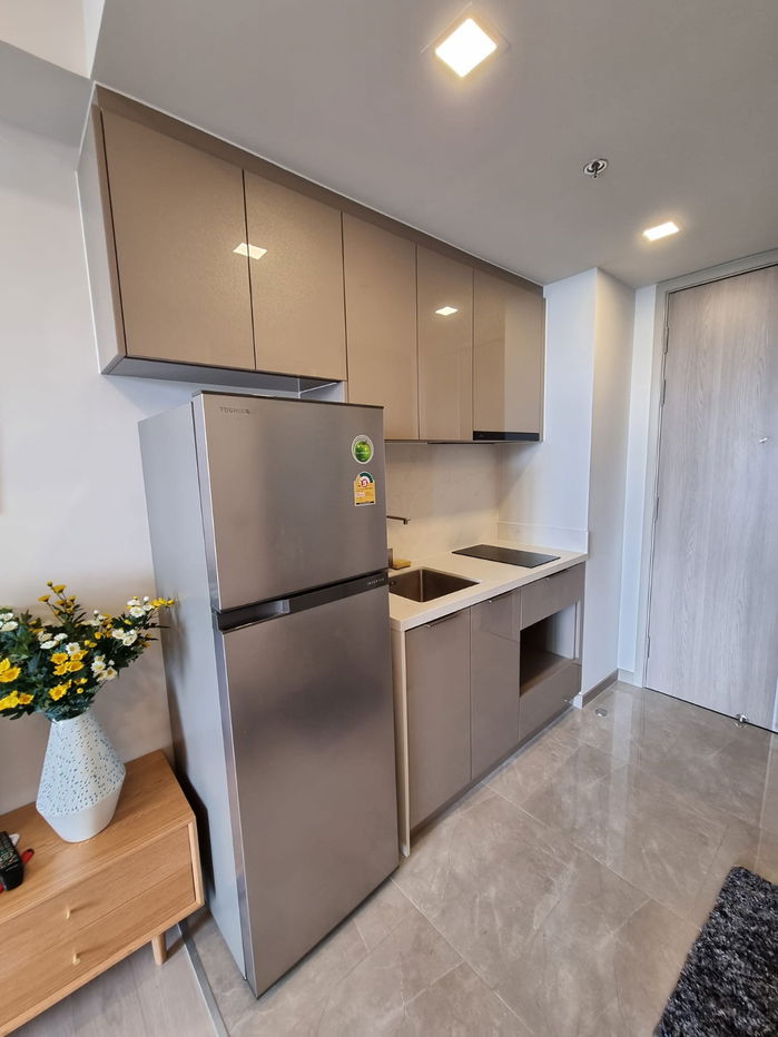 picture Muji-Style Condo for Rent at One9Five Rama 9 ✨  High Floor | Unblocked View | Premium Oak Furniture | Contact B: 095-169-9356 (LINE @bkk849) - 16/22