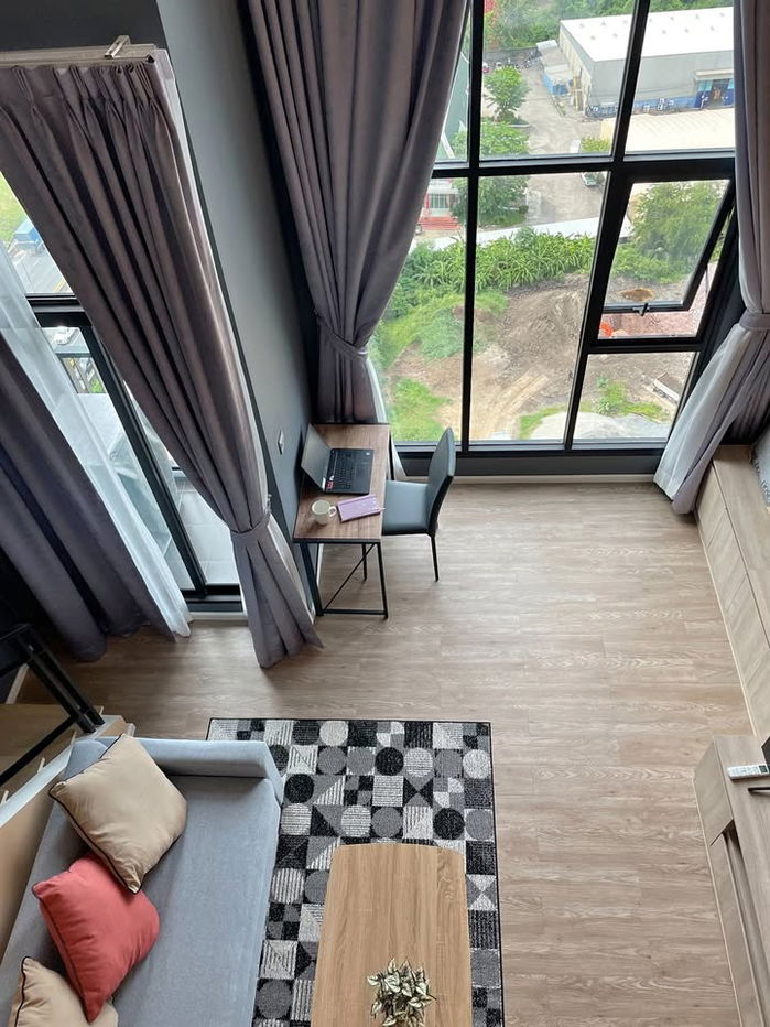 รูป ให้เช่าคอนโด โมดิซ สุขุมวิท 50 อาคาร B ชั้น 21 Duplex ขนาด 40 ตรม ใกล้ ด่านเก็บค่าผ่านทางพิเศษอาจณรงค์ 3 - รูปที่ 1/9