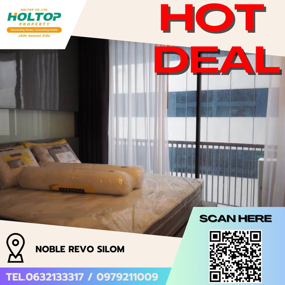 picture #R5455  🎉 030868 Condo for rent Noble Revo Silom - 1/12