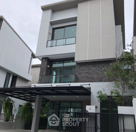3-bed townhouse for rent, 241 sqm, 40 sq wah, Baan Kang Mung Kaset - Navamin