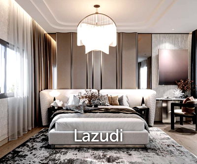 บ้านเดี่ยว ชลบุรี : 4 ห้องนอน 6 ห้องน้ำ 352.10 ตร.ม. The Palm Grandios