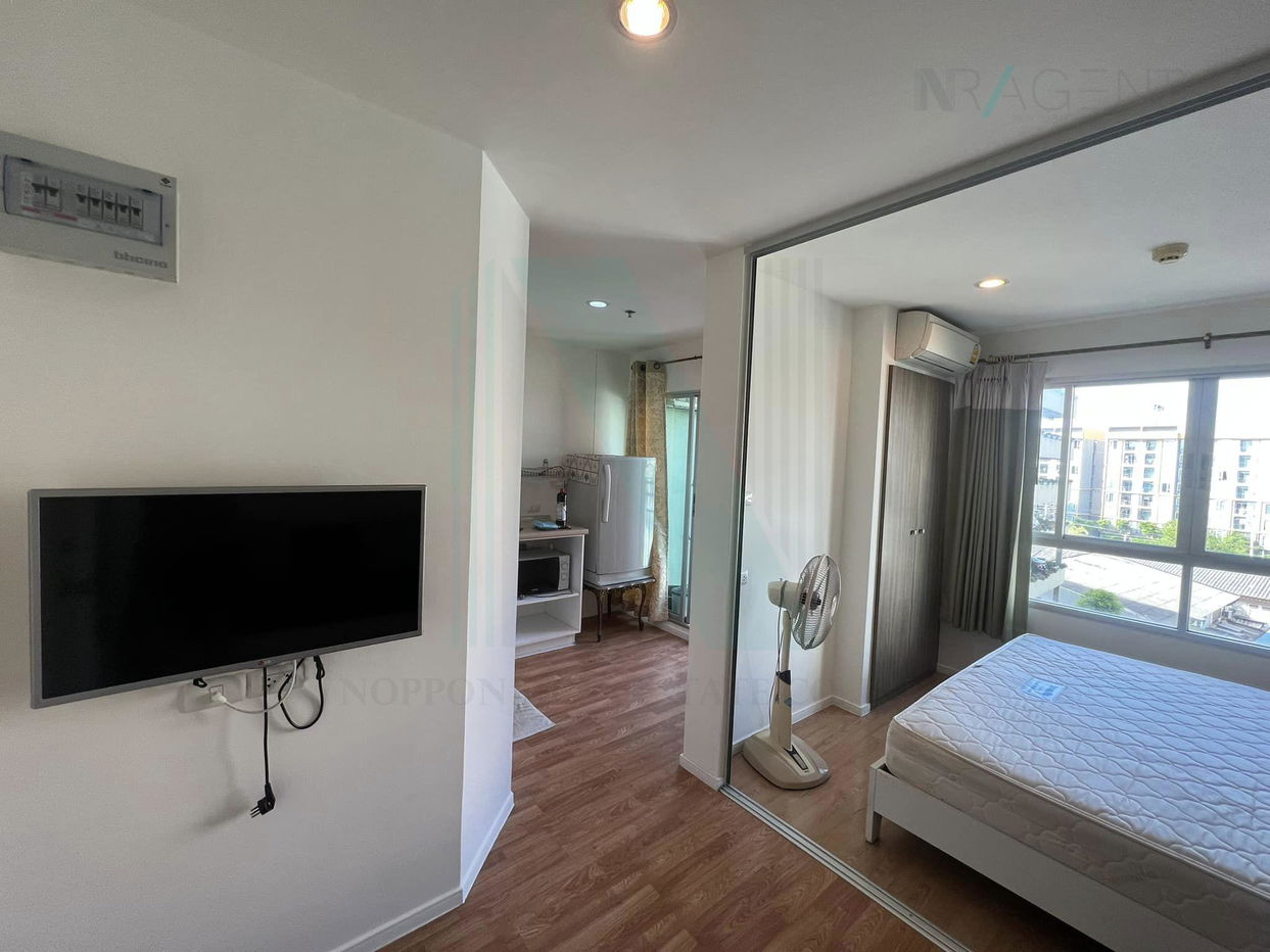 picture For rent, Lumpini Ville Ramkhamhaeng 60/2, 1 bedroom, 5th floor, Building C, near department store. The Mall Bangkapi - 8/8