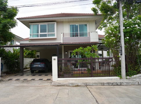 🇬🇧 For Rent – Fully Furnished 3BR Home at Supalai Garden Ville, Near Promenada & Rajabhat University – 25,000 THB/month 🏡✨