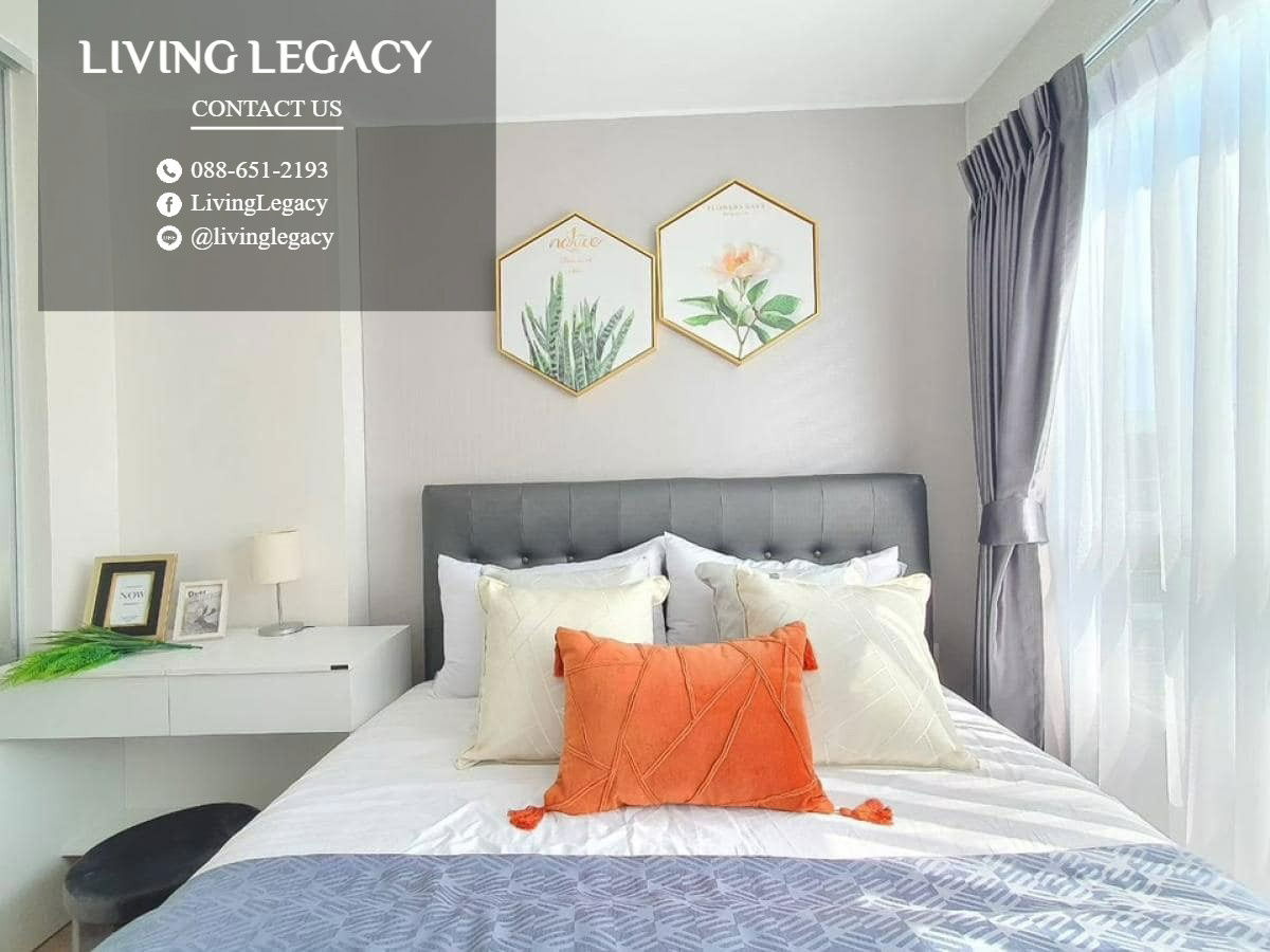 รูป SIICZ1 ให้เช่าคอนโด Lumpini Ville Onnut - Phatthanakan 26.4 ตร.ม. ชั้น 8 line id : @livinglegacy - รูปที่ 6/7
