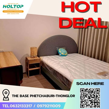 #R5459 🎉 030868  Condo for rent THE BASE Phetchaburi-Thonglor