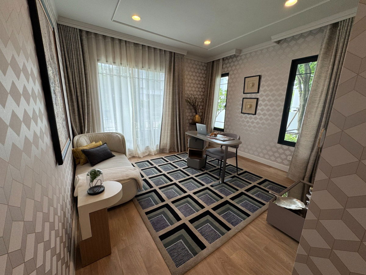 รูป บ้านพร้อมอยู่ โครงการหรูจากแสนสิริ เศรษฐสิริ วงแหวน–จตุโชติ หลังใหญ่ ราคาดี - รูปที่ 4/15