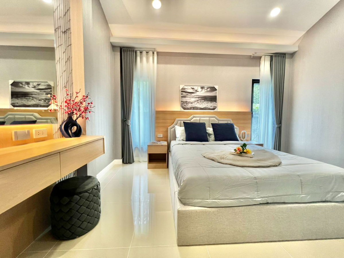 รูป บ้านใหม่พูลวิลล่าสไตล์โมเดิร์นลักซ์ชูรี   รับเงื่อนไขผ่อนตรง  - รูปที่ 9/44