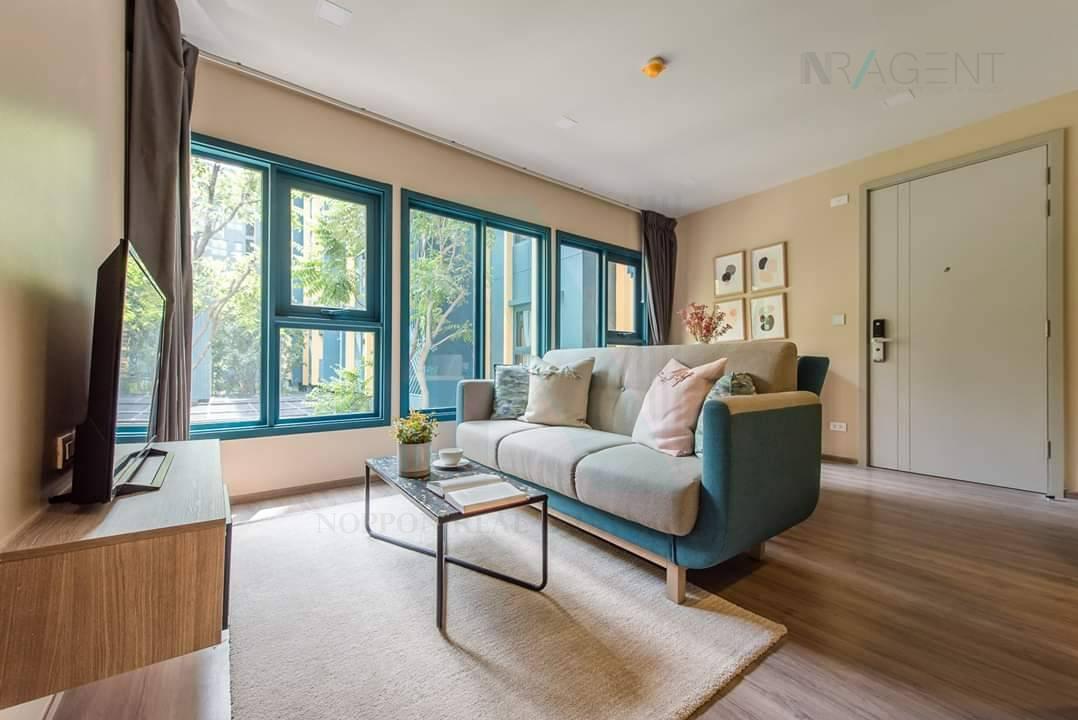 รูป 🎉Special room!🎉 ให้เช่าคอนโด เดอะ เบส สุขุมวิท 50 อาคาร A ชั้น 2 2 ห้องนอน ขนาด 56.00 ตรม ใกล้ Century The Movie Plaza - รูปที่ 2/8