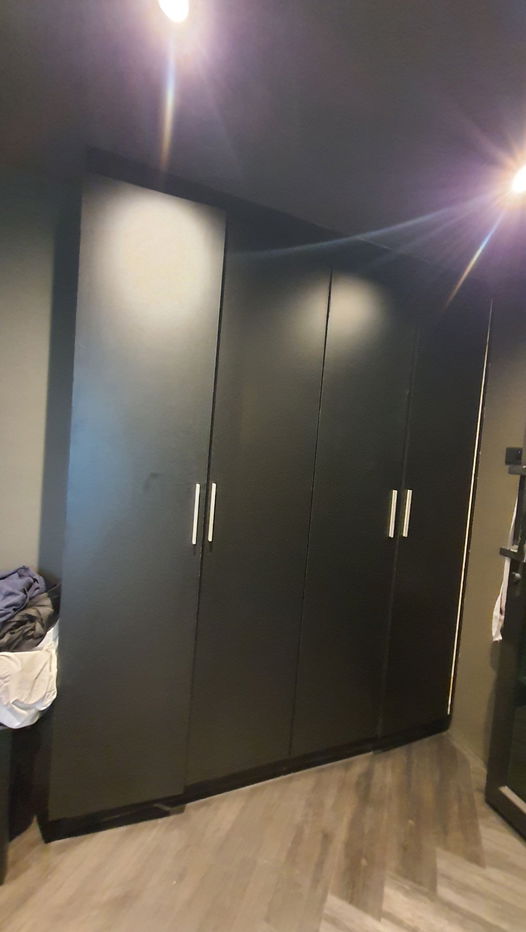 รูป ขายคอนโด มือสอง ห้อง Duplex (ตกแต่งเกือบล้าน) (Blak mens style decoration) ขายขาดทุน ฟรีโอน ห้องมุม คอนโด ละติจูด ใกล้ม.เอแบค บางนา - รูปที่ 30/31