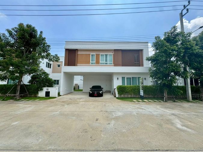 #A124283 ✅ 3/8/68  ให้เช่าบ้านเดี่ยว MODEN Bangna-Theparak 📲📢สอบถาม ld line @condoboy