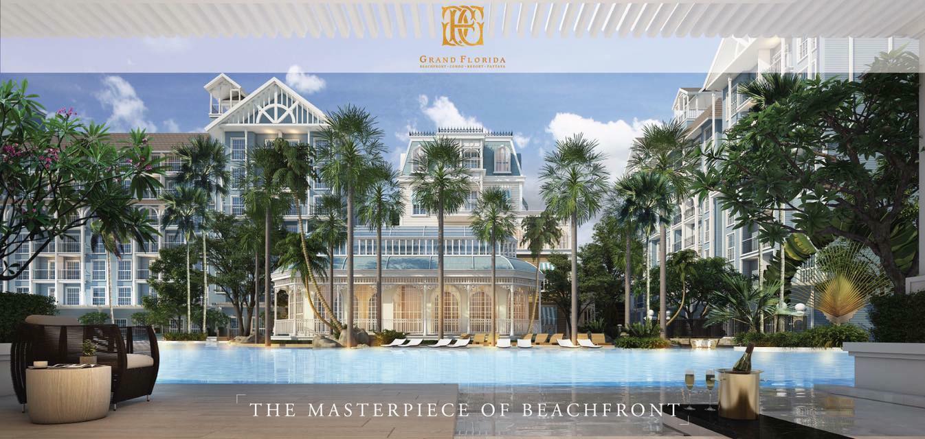 รูป 1 Bedroom Condominium @ Grand Florida Beachfront Condo Resort Pattaya - รูปที่ 16/17
