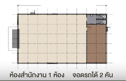 รูป  ให้เช่าโกดังสร้างใหม่ 392 ตรม พร้อมสำนักงาน ซอยโชคชัย4 ใกล้ถนนลาดพร้าว ใกล้รถไฟฟ้าสายสีเหลือง ขนาดพื้นที่รวม 392 ตรม ห้องน้ำ 2 ที่จอดรถ 2   - รูปที่ 4/4