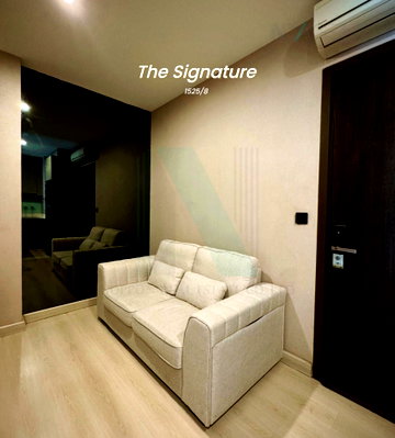 Condos for rent : For Rent Condo THE SIGNATURE BY URBANO Building 1, Floor 8,2 bed room, Room size 48 sqm