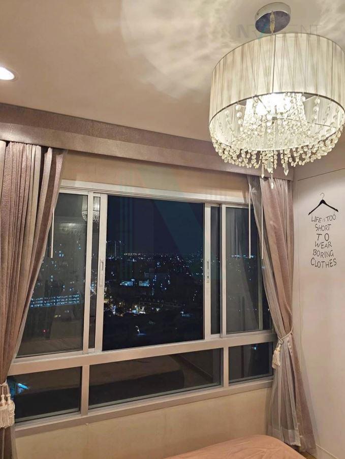 รูป ให้เช่าคอนโด เดอะ ทรัสต์ เรสซิเด้นท์ รัชดา-พระราม 3 อาคาร B ชั้น 17 1 ห้องนอน ขนาด 29 ตรม ใกล้  รถไฟฟ้า BTS ช่องนนทรี - รูปที่ 2/8