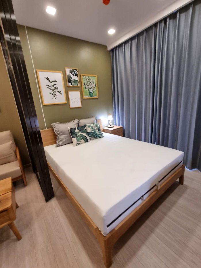 picture Muji-Style Condo for Rent at One9Five Rama 9 ✨  High Floor | Unblocked View | Premium Oak Furniture | Contact B: 095-169-9356 (LINE @bkk849) - 2/22