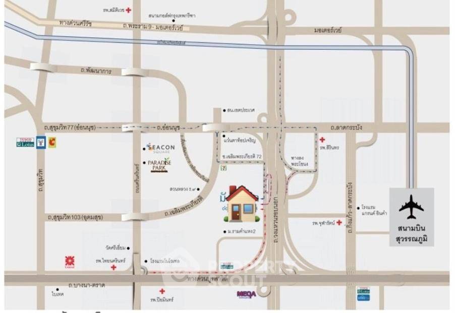 รูป บ้าน 4-ห้องนอน ที่ มัณฑนา อ่อนนุช-วงแหวน 4 ใน ดอกไม้ (ID 1491059) - รูปที่ 4/11