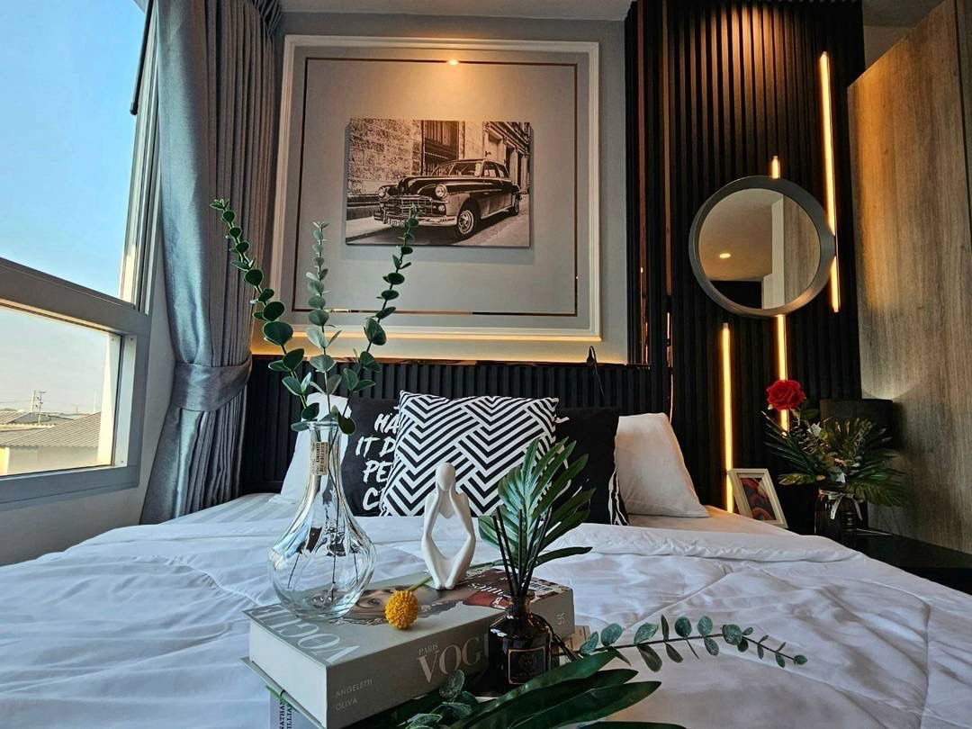 picture 🧺 Condo For Rent Lumpini Ville Ratburana - Riverview 2 A room is very beautiful !! - 9/10