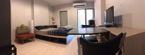 ให้เช่า ไอดีโอ สุขุมวิท 115  STUDIO ชั้น8 ใกล้ BTS ปู่เจ้าสมิงพลาย