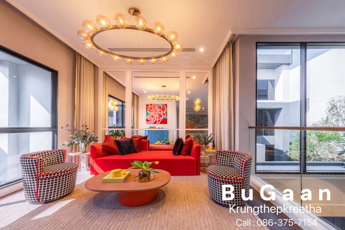 รูป 💼 BuGaan กรุงเทพกรีฑา | Luxury Investment โอกาสสุดท้าย! บ้านหรู 430 ตร.ม. หลังสุดท้าย พร้อมเฟอร์นิเจอร์แบรนด์นำเข้า - รูปที่ 2/19