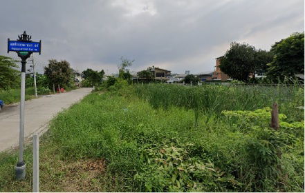 รูป ขายที่ดิน 100ตรว ซอยงบประมาณ18 บางพูด ตลาดขวัญ ปากเกร็ด นนทบุรี  ใกล้เมืองทองธานี - รูปที่ 7/8