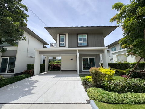 ขายบ้านเดี่ยว (บ้านตัวอย่าง) คณาสิริ บางนา โครงการพร้อมอยู่ บ้านเลขที่ 89/342