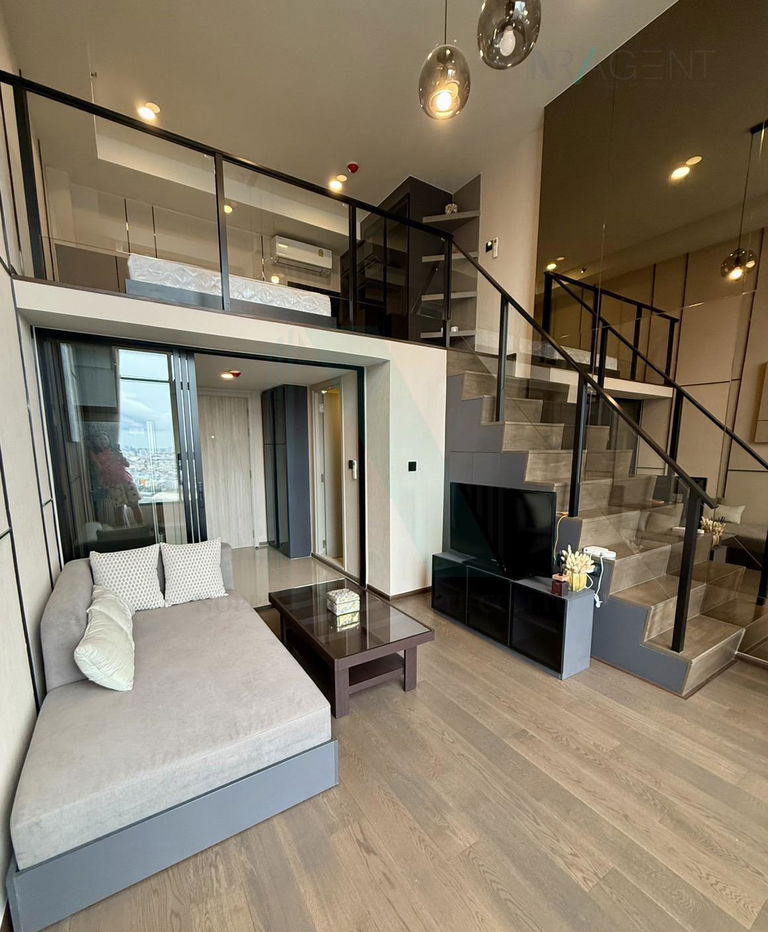 picture 🚩 For Rent Condo PARK ORIGIN CHULA - SAMYAN Building 1, Floor 28,Duplex, Room size 48 sqm - 7/8