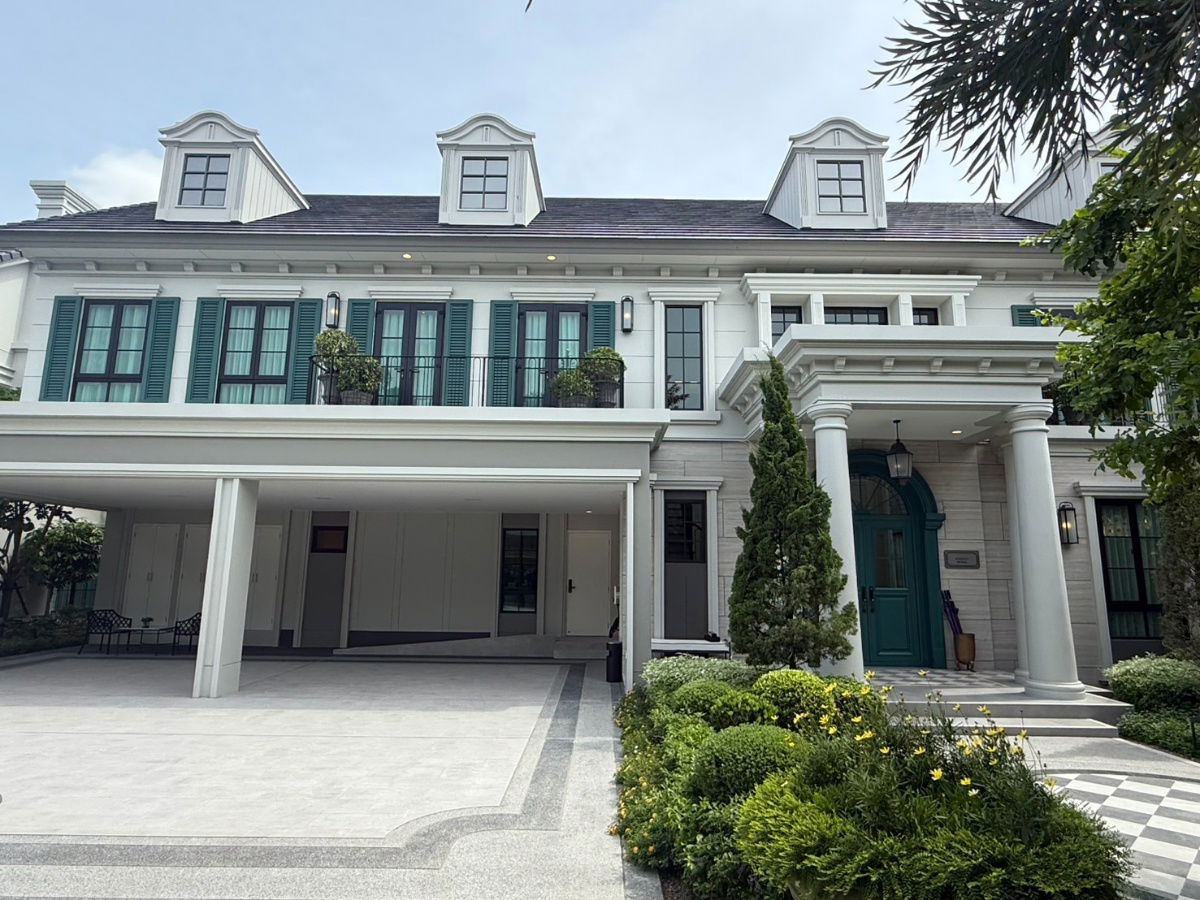 picture ✨ Show House for Sale! Beautifully designed, fully furnished home on over half a rai of land! Narinsiri Krungthep Kreetha - 1/19