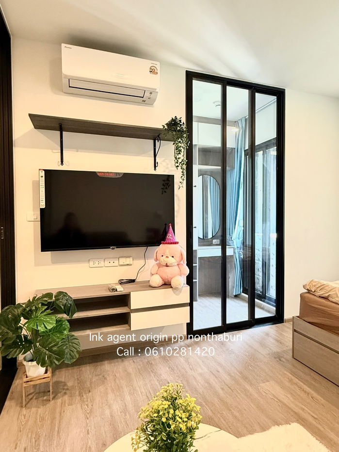 picture (For rent) new room❗️❗️ Condo Origin plug&play nonthaburi - 2/10