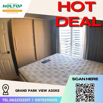 #R5456  🎉 030868 Condo for rent Grand Park View Asoke